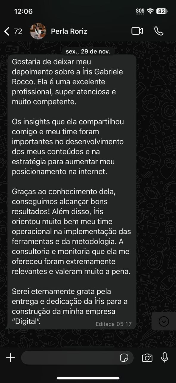 Depoimento 1